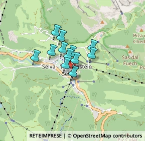 Mappa Strada Pitla Cir, 39048 Selva di Val Gardena BZ, Italia (0.48462)
