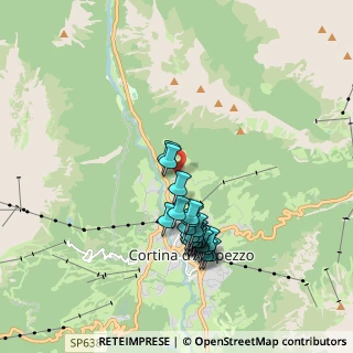 Mappa Via Codivilla, 32043 Cortina d'Ampezzo BL, Italia (1.633)
