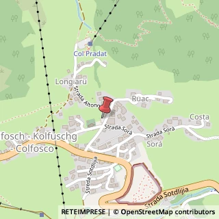 Mappa 39033 Colfosco BZ, Italia, 39033 Corvara in Badia, Bolzano (Trentino-Alto Adige)
