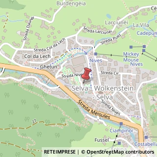 Mappa Nives-Stra?e, 16/4, 39048 Selva di Val Gardena, Bolzano (Trentino-Alto Adige)