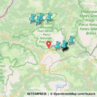 Mappa Passo Gardena, 39033 Corvara in Badia BZ, Italia (6.49667)