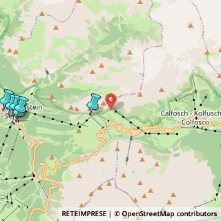 Mappa Passo Gardena, 39033 Corvara in Badia BZ, Italia (3.99455)