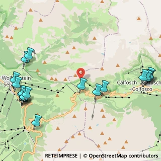 Mappa Passo Gardena, 39033 Corvara in Badia BZ, Italia (3.003)