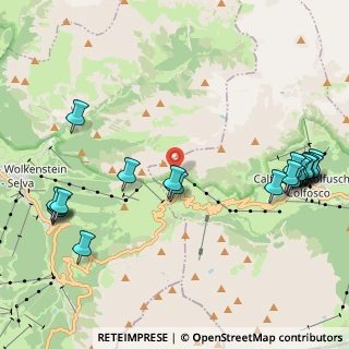 Mappa Passo Gardena, 39033 Corvara in Badia BZ, Italia (2.6565)