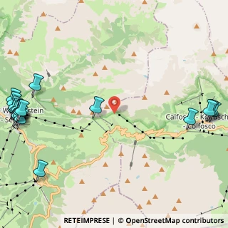 Mappa Passo Gardena, 39033 Corvara in Badia BZ, Italia (3.44)