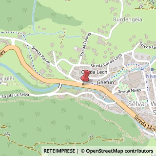 Mappa Strada Meisules, 103, 39048 Selva di Val Gardena, Bolzano (Trentino-Alto Adige)