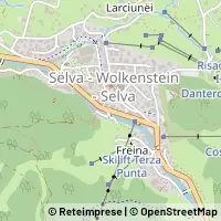 地図 Selva di Val Gardena