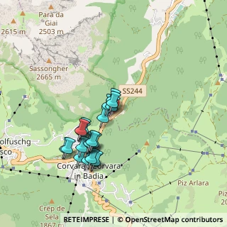 Mappa Punt da Bos, 39036 Badia BZ, Italia (0.812)