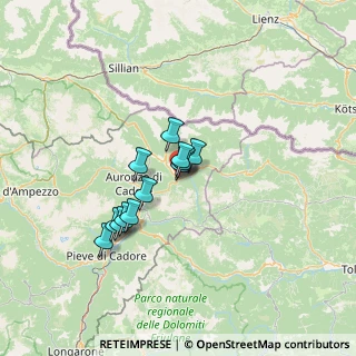Mappa Santo Stefano Di Cadore, 32045 Santo Stefano di Cadore BL, Italia (9.4175)