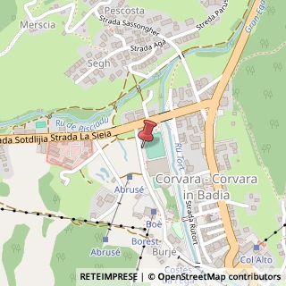 Mappa Strada Burjé, 1, 39033 Corvara in Badia, Bolzano (Trentino-Alto Adige)