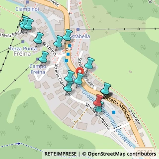 Mappa Strada Meisules, 39048 Selva di Val Gardena BZ, Italia (0.11111)