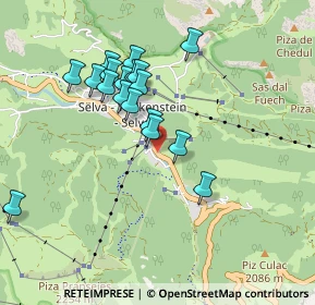 Mappa Strada Meisules, 39048 Selva di Val Gardena BZ, Italia (0.82222)