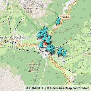 Mappa Strada Rütort, 39033 Corvara In Badia BZ, Italia (0.453)
