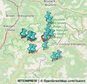 Mappa Strada Rütort, 39033 Corvara In Badia BZ, Italia (10.475)