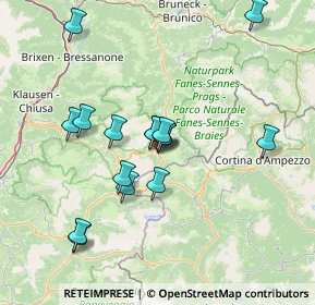 Mappa Strada Rütort, 39033 Corvara In Badia BZ, Italia (12.87813)