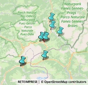 Mappa Strada Rütort, 39033 Corvara In Badia BZ, Italia (5.64833)