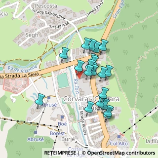 Mappa Strada Rütort, 39033 Corvara In Badia BZ, Italia (0.181)