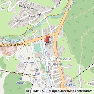 Mappa Strada Rütort, 3, 39033 Corvara in Badia, Bolzano (Trentino-Alto Adige)