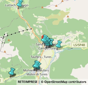 Mappa Via al Castello, 39032 Campo Tures BZ, Italia (2.04067)