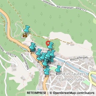 Mappa Via al Castello, 39032 Campo Tures BZ, Italia (0.2)