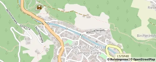 Mappa Sand in Taufers