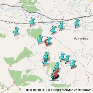 Mappa Via Vallecchie, 03020 Pastena FR, Italia (2.61923)
