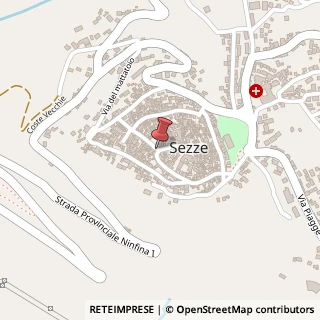 Mappa Largo B. Buozzi, 12, 04018 Sezze, Latina (Lazio)