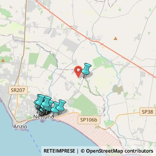 Mappa Via Salsomaggiore, 00048 Nettuno RM, Italia (5.62938)