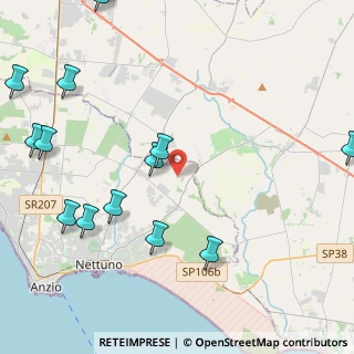 Mappa Via Salsomaggiore, 00048 Nettuno RM, Italia (6.30786)