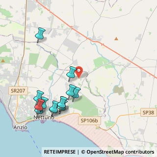 Mappa Via Salsomaggiore, 00048 Nettuno RM, Italia (4.82846)