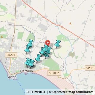 Mappa Via Salsomaggiore, 00048 Nettuno RM, Italia (3.48077)