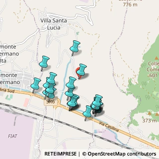 Mappa Castrocielo, 03030 Villa Santa Lucia FR, Italia (0.98462)
