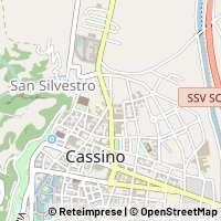 지도 Cassino