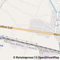 Hartă Piedimonte San Germano