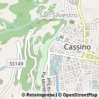Kaart Cassino