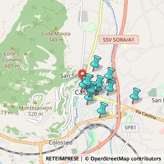 Mappa Via del Foro, 03043 Cassino FR, Italia (0.66182)