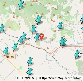 Mappa Via Sorana, 04018 Sezze LT, Italia (5.7345)