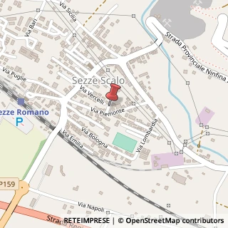 Mappa Via Cuneo, 10, 04010 Sezze, Latina (Lazio)