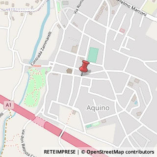 Mappa Via della Vittoria, 03031 Aquino FR, Italia, 03031 Aquino, Frosinone (Lazio)