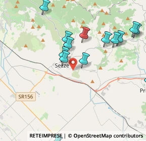 Mappa Via Giacomo Puccini, 04018 Sezze LT, Italia (6.0935)