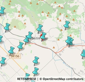 Mappa Via Giacomo Puccini, 04018 Sezze LT, Italia (6.42)