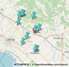 Mappa Sezze, 04018 Sezze LT, Italia (7.31091)