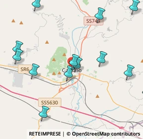 Mappa Piazza Alcide De Gasperi, 03043 Cassino FR, Italia (5.32846)