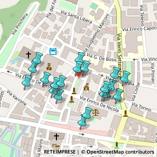Mappa Piazza Alcide De Gasperi, 03043 Cassino FR, Italia (0.123)