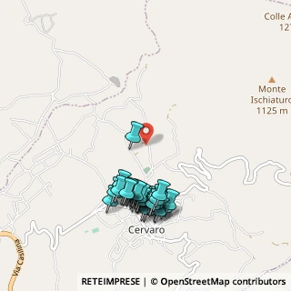 Mappa Via Pozzo Leoni, 03044 Cervaro FR, Italia (1.06207)