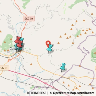 Mappa Via Pozzo Leoni, 03044 Cervaro FR, Italia (5.46615)