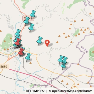 Mappa Via Pozzo Leoni, 03044 Cervaro FR, Italia (5.446)