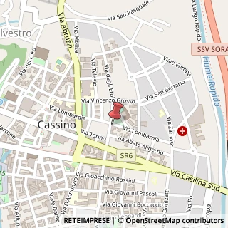 Mappa Piazza San Giovanni, 49, 03043 Cassino, Frosinone (Lazio)