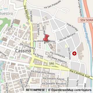 Mappa Piazza San Giovanni, 18, 03043 Cassino, Frosinone (Lazio)