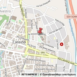 Mappa Piazza San Giovanni, 14, 03043 Cassino, Frosinone (Lazio)